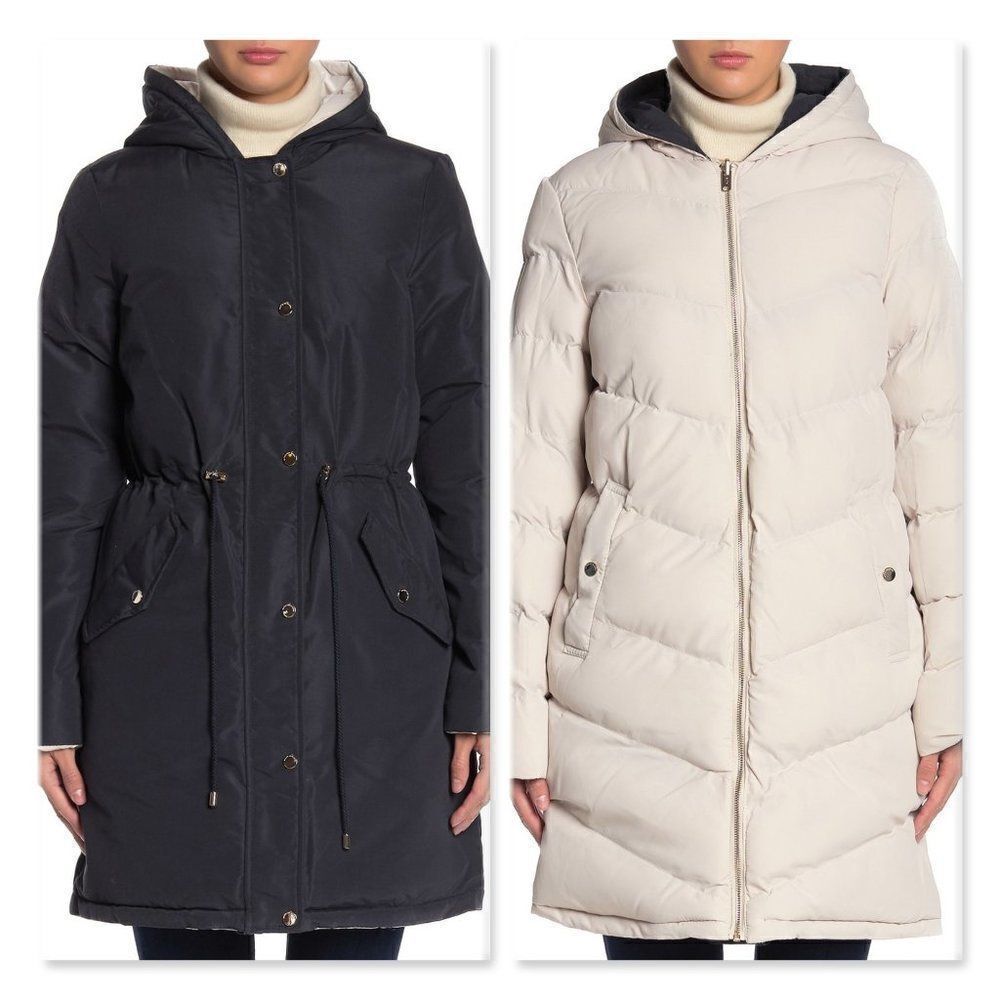 Andrew Marc Liberta Reversible Hooded Jacket
